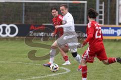 Kreisklasse - Saison 2025/26- Türk SV Ingolstadt - MTV Ingolstadt-  - Mykola Bilotserkivets weiss MTV - Arda Keskin rot Türkisch - Foto: Meyer Jürgen