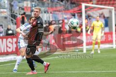 3. Liga; FC Ingolstadt 04 - MSV Duisburg; Lars Lokotsch (13, FCI) Bitter Joshua (29 MSV)