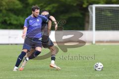 Kreisklasse - Saison 2025/26- TSV Ingolstadt Nord - MTV Ingolstadt - Marco Battaglia lila MTV - Ersin Ucar schwarz Ing Nord - Foto: Meyer Jürgen