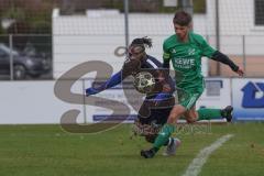 Kreisklasse - Saison 2025/26- TSV Etting - TSV Lenting - Arnold Azeem blau Etting - Stefan Hofmeier grün Lenting - Foto: Meyer Jürgen
