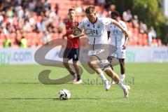 3. Liga; SpVgg Unterhaching - FC Ingolstadt 04; Angriff Benjamin Kanuric (8, FCI)