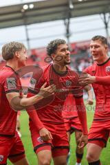 3. Liga; FC Ingolstadt 04 - SV Waldhof Mannheim; Tor Jubel Treffer Yann Sturm (7, FCI) 1:0 Führung Max Plath (14 FCI) Jonas Scholz (15, FCI)
