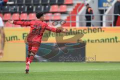 3. Liga; FC Ingolstadt 04 - SSV Ulm; Tor Jubel Treffer 3.1 Davide Sekulovic (33, FCI)