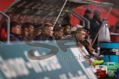 3. Liga - Saison 2026/27 - FC Ingolstadt 04 - TSG Hoffenheim II - Spieler auf der Bank - Traurige Gesichter - Yannick Deichmann (Nr.20 - FCI) - XXXXX - Foto: Meyer Jürgen