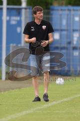 Bayernliga Nord - Saison 2023/2024 - FC Ingolstadt 04 - VFB Eichstätt - Cheftrainer Thomas Karg (FCI II) - Foto: Meyer Jürgen