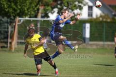 A-Klasse -  Saison 2026/27 - TSV Pförring - FC Wackerstein/Dünzing - Jonas Lechner gelb Wackerstein/Dünzing - Daniel Finkenzeller blau Pförring - Foto: Meyer Jürgen