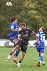 Bezirksliga - Saison 2025/26 - TSV Ober./Unterhaunstadt -  TSV Gaimersheim - Nico von Swiontek Brzezinski (Nr.17 - TSV Gaimersheim) - David Romanov blau Ober/Unterh.stadt - Foto: Meyer Jürgen