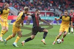 3. Liga; FC Ingolstadt 04 - Dynamo Dresden; Sterner Jonas (32 DD) David Kopacz (29, FCI) Casar Aljaz (17 DD)