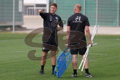 3.Liga - Saison 2023/2024 - Trainingsauftakt - FC Ingolstadt 04 - Nico Hurst Videoanalyst -  - Foto: Meyer Jürgen