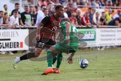 Testspiel; 3. Liga; VfB Eichstätt - FC Ingolstadt 04; Marcel Costly (22, FCI) Zweikampf Kampf um den Ball