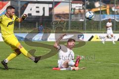 3. Liga; FC Ingolstadt 04 - Trainingslager, Testspiel, FC Kottern; Torchance Jannik Mause (7, FCI)