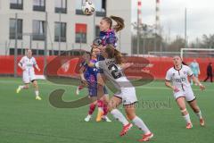 2. Bundesliga Frauen - Saison 2025/26 - FC Ingolstadt 04 Frauen - FSV Mainz - Leonie Haberäcker (Nr.27 - FC Ingolstadt Frauen I) - Pageler Maja blau Mainz  - Foto: Meyer Jürgen
