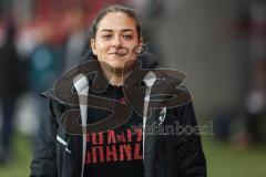 3. Liga; FC Ingolstadt 04 - Borussia Dortmund II; Cheftrainerin Sabrina Wittmann (FCI)