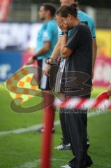 3. Liga - Saison 2026/27 - Victoria Köln - FC Ingolstadt 04  - Cheftrainerin Sabrina Wittmann (FCI) enttäuscht nach dem 3:0 Treffer - XXXXX - Foto: Meyer Jürgen