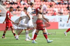 3. Liga; FC Ingolstadt 04 - 1. FC Schweinfurt 05; ärgert sich Torchance verpasst Jonas Scholz (15, FCI)