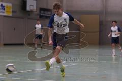 Hallenturnier Ingolstadt Nord - Saison 2024/25 - FC Geisenfeld - TSV Etting - Valentin Dietrich weisss Etting - Foto: Meyer Jürgen