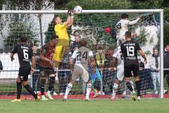 3. Liga; Testspiel; FC Ingolstadt 04 - Borussia Mönchengladbach; sicher Torwart Marius Funk (1, FCI) Jantschke Tony (24 BMG) Ryan Malone (16, FCI) Leon Guwara (6, FCI) Mladen Cvjetinovic (19, FCI) Ranos Grant-Leon (28 BMG)