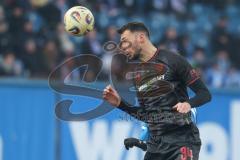 3. Liga - Saison 2025/26 - Hansa Rostock - FC Ingolstadt 04  - Lukas Fröde (Nr.34 - FCI) - XXXXX - Foto: Meyer Jürgen