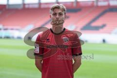 Jasper Maljojoki (23, FCI) ; FC Ingolstadt 04; 3.Liga,  Porträttermin 2025/2026; Headshot, Headshots, Porträt, Vorstellung, Präsentation, Pressetermin, Fußball, GER