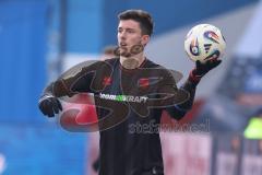 3. Liga - Saison 2025/26 - Hansa Rostock - FC Ingolstadt 04  - Linus Rosenlöcher (Nr.19 - FCI) - XXXXX - Foto: Meyer Jürgen