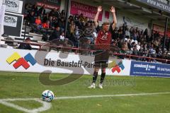 3.Liga - Saison 2023/2024 - SC Verl - FC Ingolstadt 04 - Benjamin Kanuric (Nr.8 - FCI) - beim Eckball -  - Foto: Meyer Jürgen