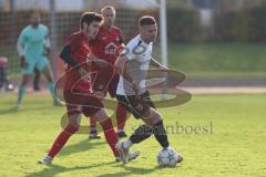 Kreisklasse - Saison 2024/25- SV Zuchering - FC Wackerstein/Dünzing - Ahmed Metinoc rot Zuchering - Kai Baitz weiss Wackerstein - Foto: Meyer Jürgen