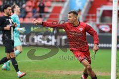 3. Liga; FC Ingolstadt 04 - TSV Havelse; Tor Jubel Treffer 3:1 Marcel Costly (22, FCI)