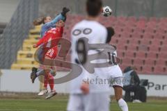 DFB -Pokal Frauen - Saison 2025/26 - FC Ingolstadt 04 Frauen - FC Bayern München - Torwart Anna-Lena Daum (Nr.22 - FC Ingolstadt Frauen I) - Damnjanovic Jovanna rot Bayern - Foto: Meyer Jürgen