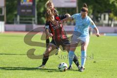 2. Bundesliga Frauen - Saison 2024/25 - FC Ingolstadt 04 Frauen - SG 99 Andernach - Stefanie Reischmann (Nr.24 - FCI Frauen) - Stöhr Leonie blau Andernach - Foto: Meyer Jürgen