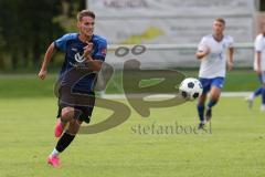 Kreisliga - Saison 2023/2024 - SV Menning - FC Mindelstetten - Simon Wolfsfellner blau Menning - Foto: Meyer Jürgen