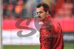 3. Liga; FC Ingolstadt 04 - TSV 1860 München; vor dem Spiel Torwart Kai Eisele (25, FCI)