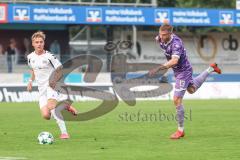 Toto-Pokal; SV Wacker Burghausen - FC Ingolstadt 04; Lars Lokotsch (13, FCI) Schwarzensteiner, Benedikt (3 SVWB)