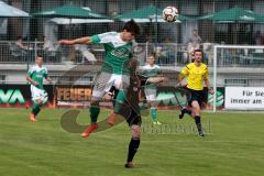 Landesliga - FC Gerolfing - FC Töging - Halmen Philipp #9 grün Gerolfing -  Foto: Jürgen Meyer