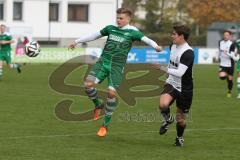 Landesliga 2015/16 - FC Gerolfing - TSV Eching - Sebastian Graßl FC Gerolfing grün - Foto: Jürgen Meyer