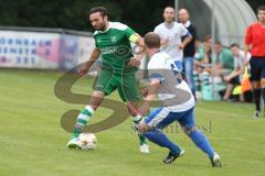 Landesliga 2015/16 - FC Gerolfing - SC Kircheim -  Keskin Onur #10 grün Gerolfing - Foto: Jürgen Meyer