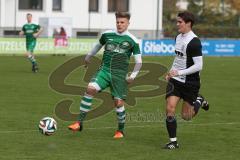 Landesliga 2015/16 - FC Gerolfing - TSV Eching - Sebastian Graßl FC Gerolfing grün - Foto: Jürgen Meyer