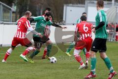 Kreisliga - FC Gerolfing II - FC Hepberg - Di Terlitzzi #13 grün Gerolfing - Stanek Martin #2 rot Hepberg - Foto: Jürgen Meyer