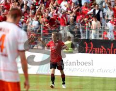 3.Liga - FC Ingolstadt 04 - Werder Bremen II - 4:1 - Moritz Hartmann Tor Jubel