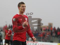 3.Liga - FC Ingolstadt 04 - VfL Osnabrück - Matias Wittek freut sich