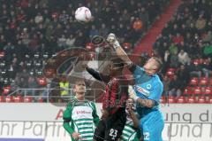2.Liga - FC Ingolstadt 04 - Greuther Fürth 0:2 - Edson Buddle kommt zu spät