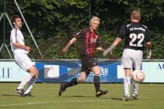 Testspiel - FC Gerolfing -  FC Ingolstadt 04 - 1:5 - Sebastian Zielinsky, links Meyer