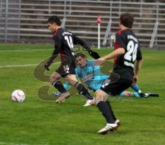 Testspiel - FC Ingolstadt 04 - Greuther Fürth - Romain Dedola überläuft den Fürther Torwart und erzielt das 2:0