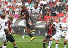 2.Liga - FC Ingolstadt 04 - FSV Frankfurt 1:1 - Ahmed Akaichi Kopfballduell