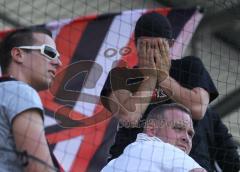 2.Liga - FC Ingolstadt 04 - FSV Frankfurt 1:1 - Die Fans können nicht mehr hinsehen