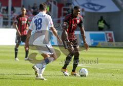 2.Liga - FC Ingolstadt 04 - VfL Bochum 3:5 - Jose Alex Ikeng bietet den Ball an