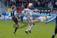 2. BL - FC Ingolstadt 04 - 1860 München 1:1 - Caiuby Francisco da Silva (31) und links Daniel Bierofka