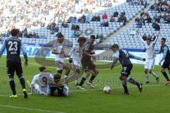 2. BL - FC Ingolstadt 04 - 1860 München 1:1 - Torchance für Caiuby Francisco da Silva (31) und Moritz Hartmann (9), Marvin Matip (34). Hinten bietet sich Andre Mijatović (4) an