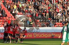 2.BL - FC Ingolstadt 04 - Union Berlin - 2:1 - rechts Andre Mijatovic köpft zum 1:0 Tor Jubel