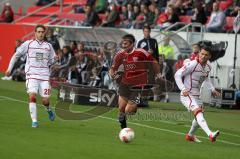 2. BL - FC Ingolstadt 04 - 1.FC Kaiserslautern 1:1 - Andreas Schäfer in der Mitte