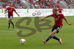 2.BL - FC Ingolstadt 04 - FSV Frankfurt - Moritz Hartmann zieht ab